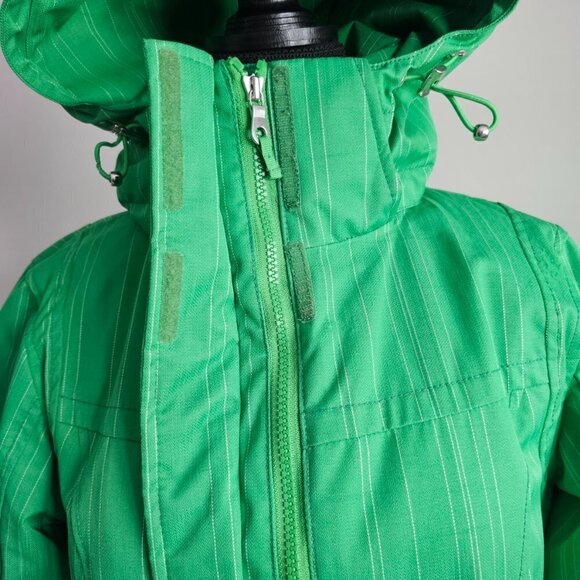 Nils Vintage Ski/Snowboarding Jacket 80s, 90s, Size 4, Green - Picture 3 of 16